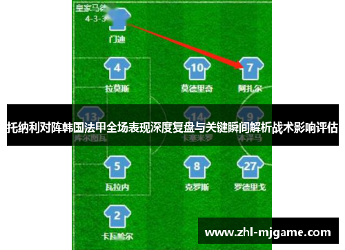 托纳利对阵韩国法甲全场表现深度复盘与关键瞬间解析战术影响评估